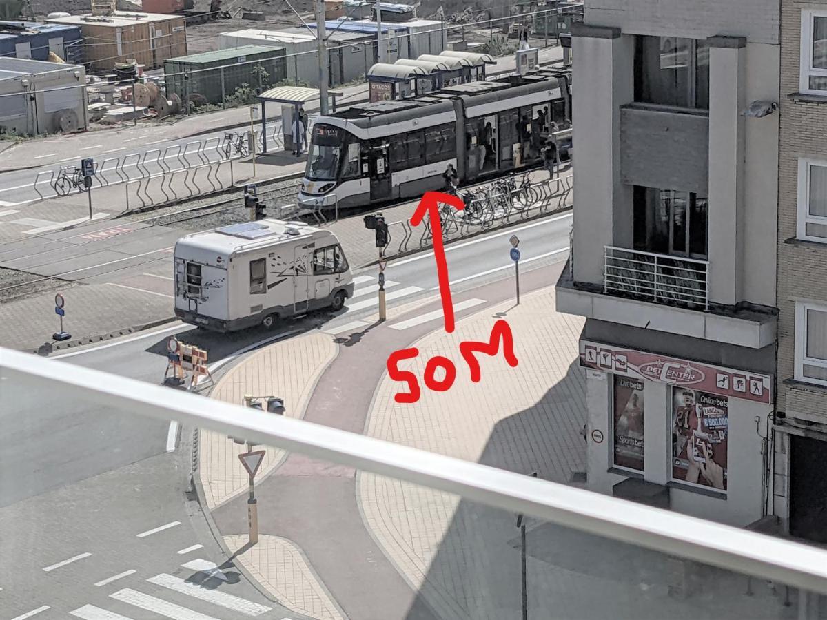 Sun South- Seaview-sea At 15meter-ostend Appartement